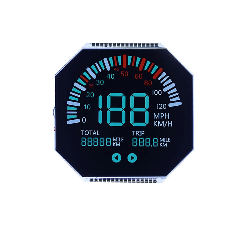 Монохромные LCD-индикаторы