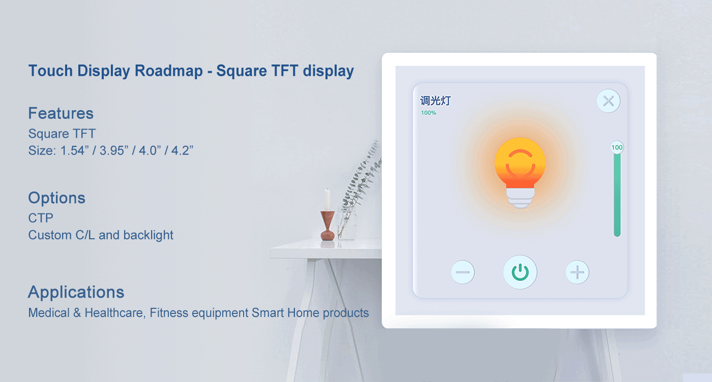 tft display in application