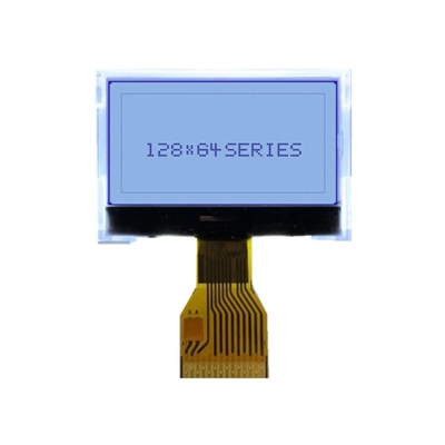 Монохромный графический ЖК-индикатор 1.0″, 128×64, с 18-контактным FPC-шлейфом