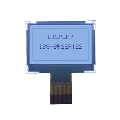 Кастомный монохромный графический LCD индикатор 128×64 (FSTN, 1.44″, COG)