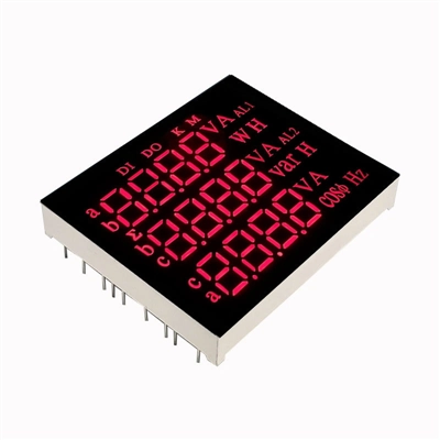 Красный цифровой LED-индикатор для барометров и датчиков давления