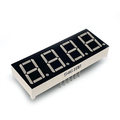 4-разрядный LED цифровой 7-сегментный индикатор 0.56″ — ярко-красное свечение