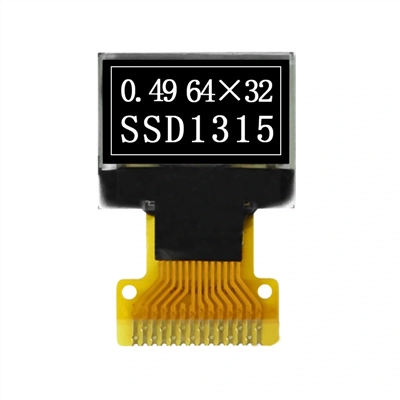 OLED-индикатор 0.49″ 64×32 на SSD1315 или SSD1306, модуль для носимых устройств
