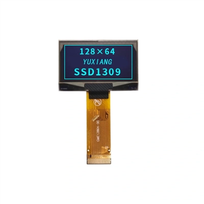 OLED-индикатор 1.54 дюйма, матричный дисплей 128×64 точек, драйвер SSD1309
