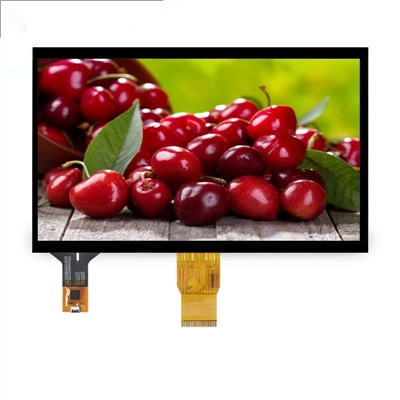 ТФТ-жидкокристаллический индикаторный экран размером 10.1 дюйма, разрешение 1024×600, индуктивный сенсорный экран (промышленного назначения)