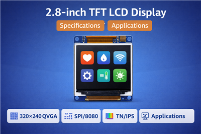 2.8-дюймовый TFT LCD: технические характеристики и области применения